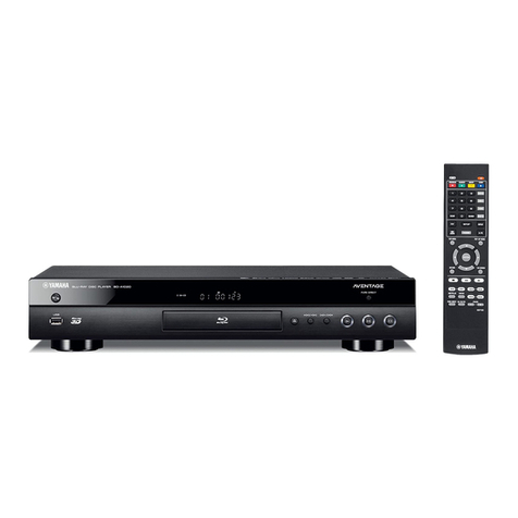 Yamaha BD-A1020 User manual