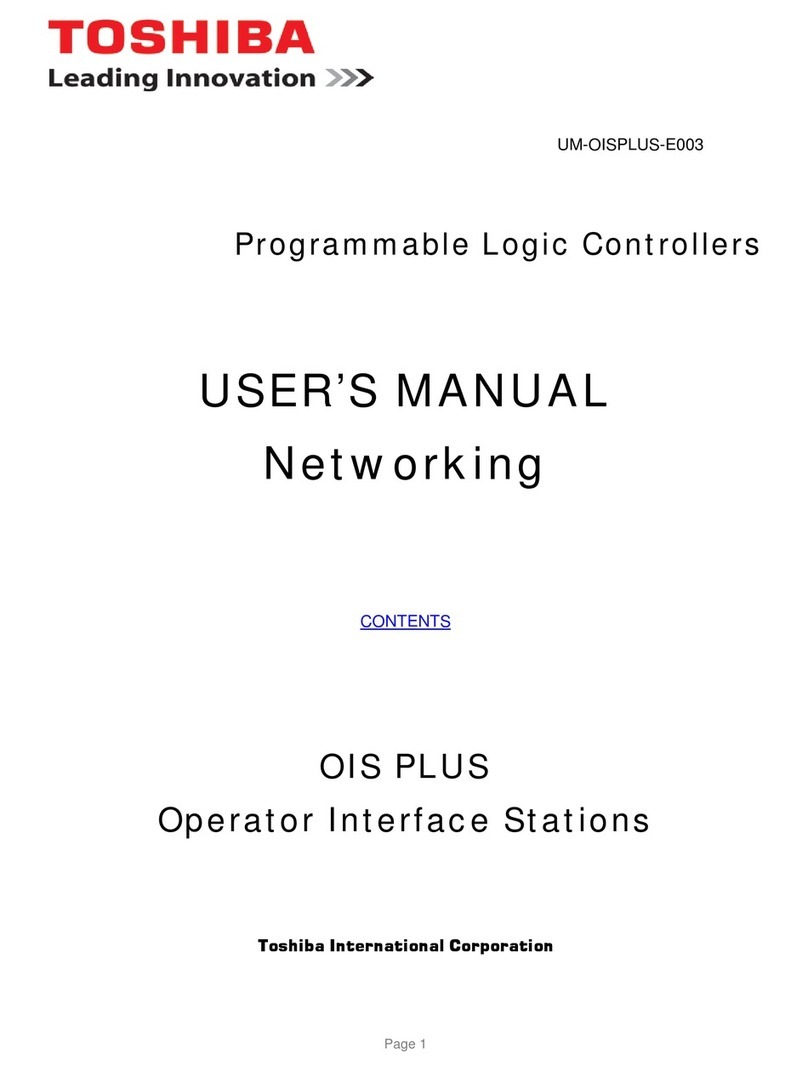 Toshiba UM-OISPLUS-E003 User manual