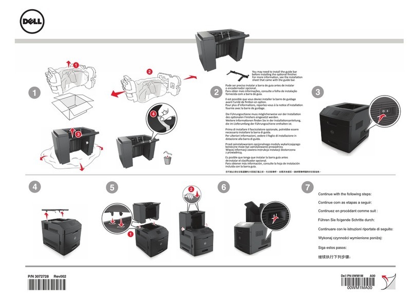 Dell B5460dn Mono Laser Printer manual