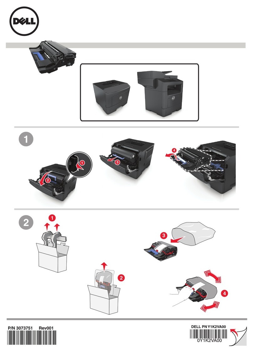 Dell B3460DN Mono Laser User manual