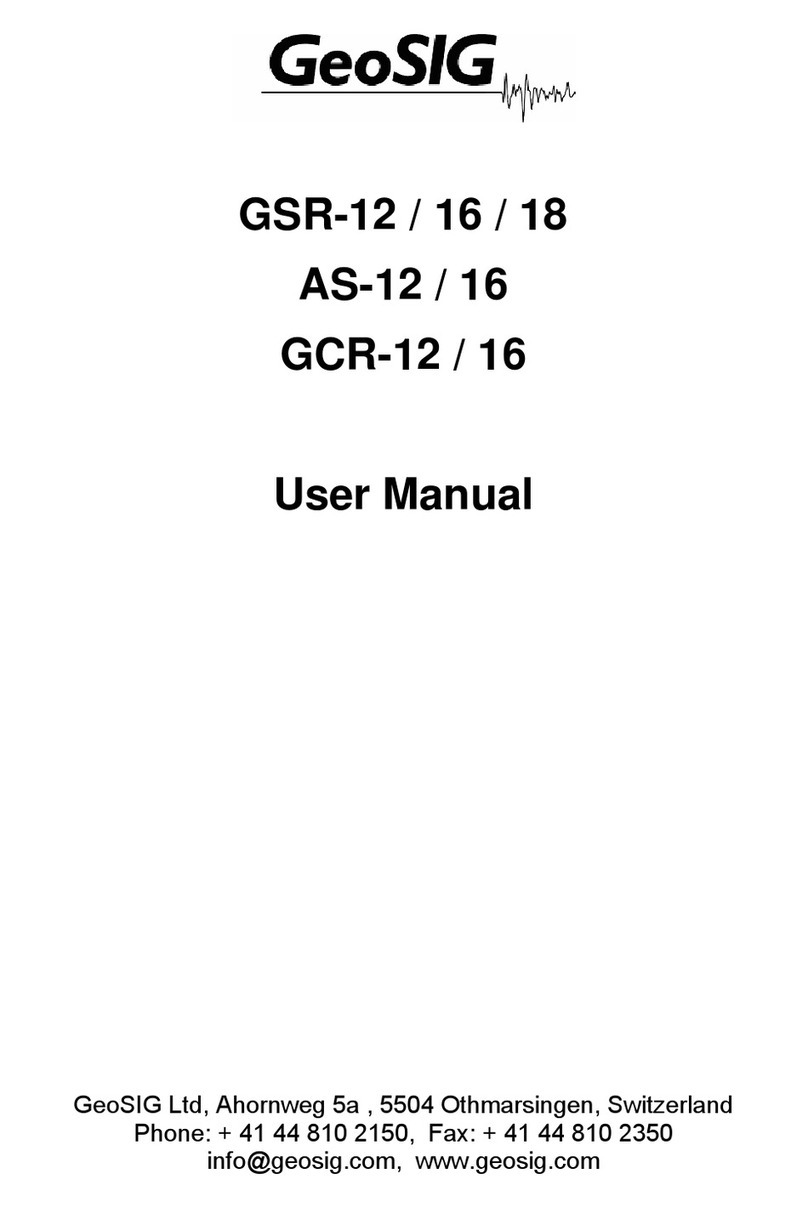 GeoSIG GSR-12 user manual