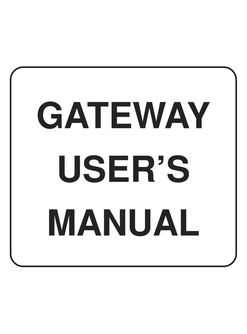 Renu Electronics GWY-00 user manual