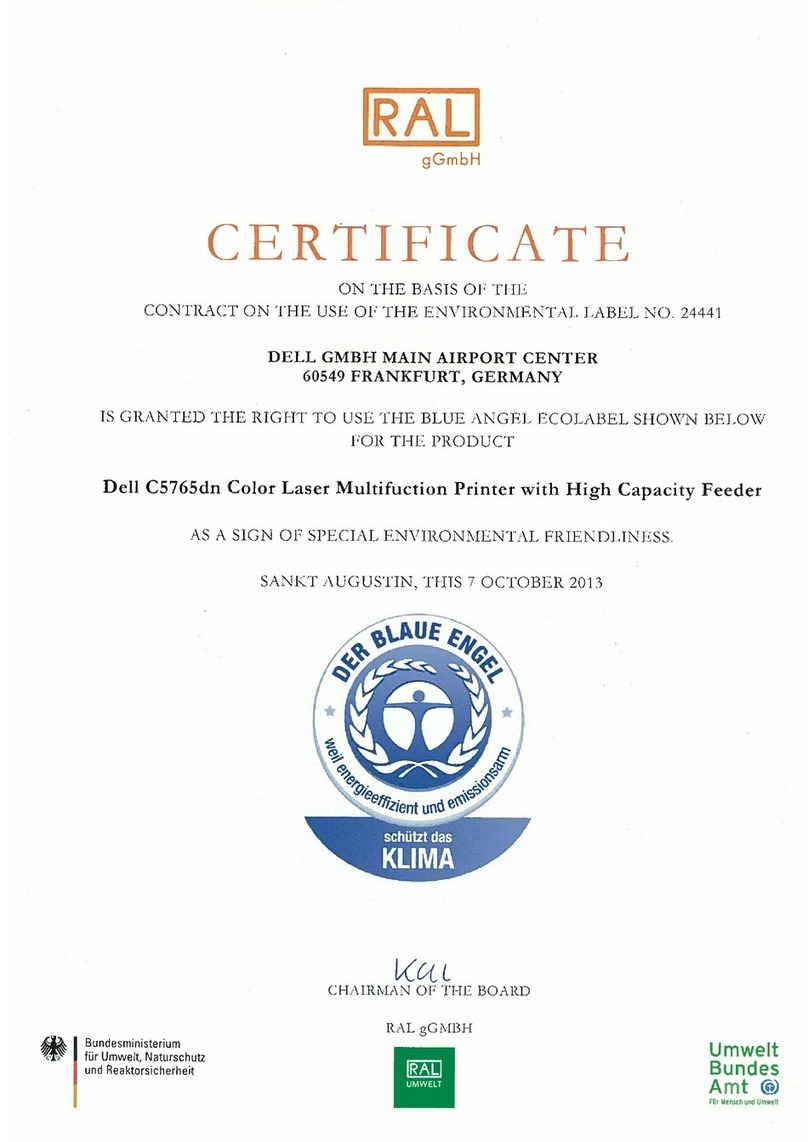 Dell C5765DN User manual