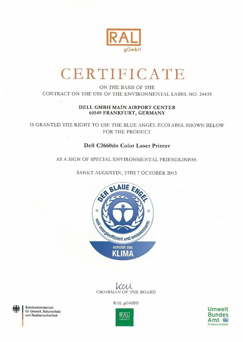 Dell C2660dn User manual