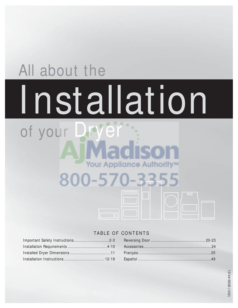 Frigidaire FFQE5100PW User manual