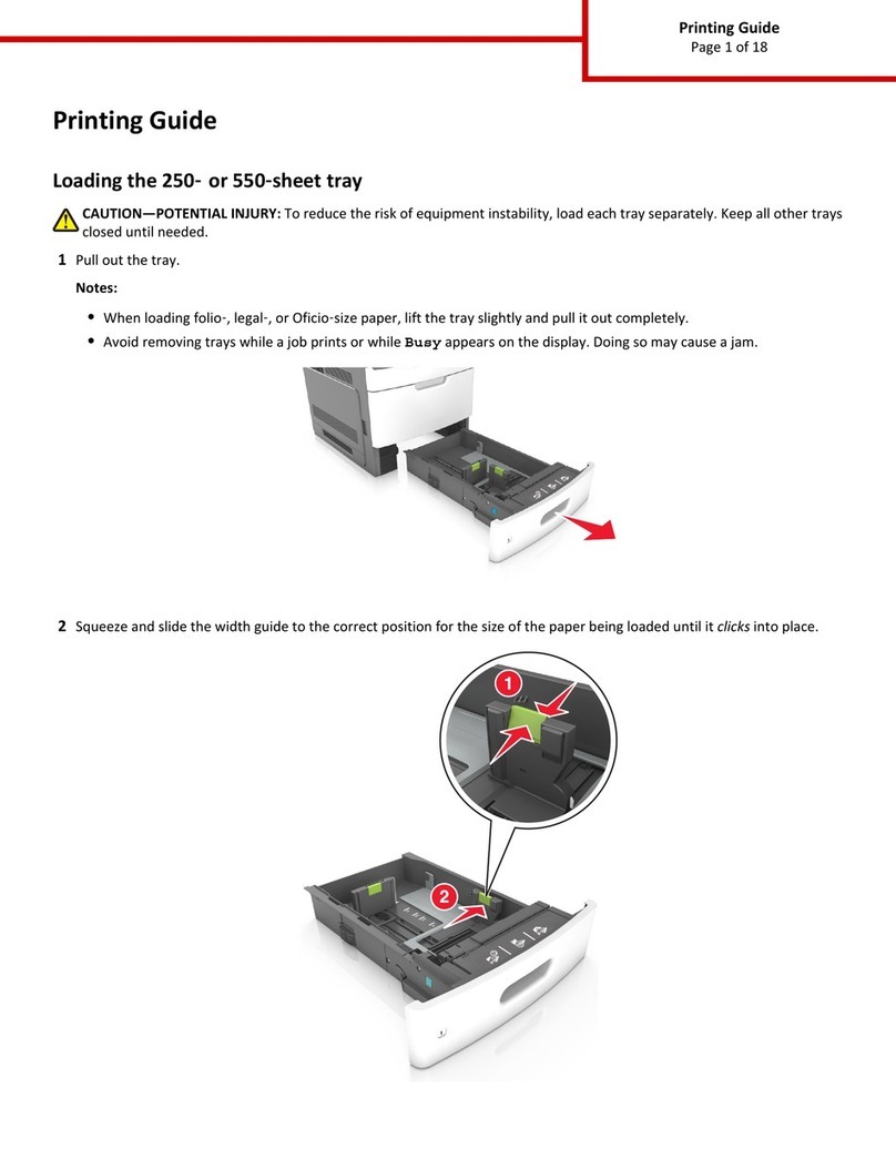 Lexmark MS810n Configuration guide