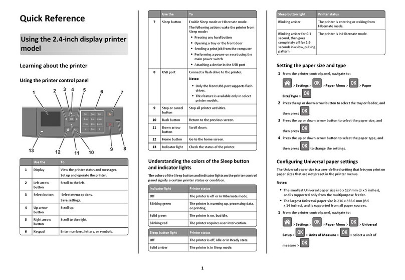 Lexmark MS610dn User manual