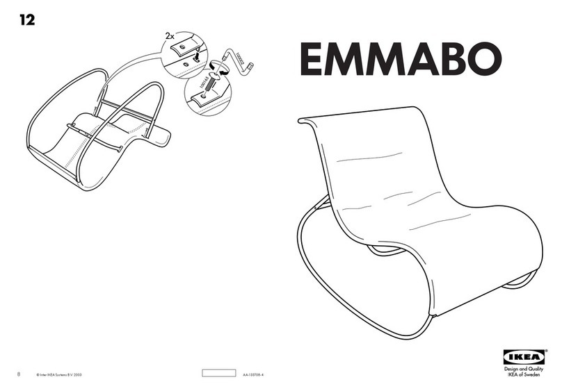 IKEA EMMABO ROCKING CHAIR User manual IKEA EMMABO ROCKING CHAIR User manual