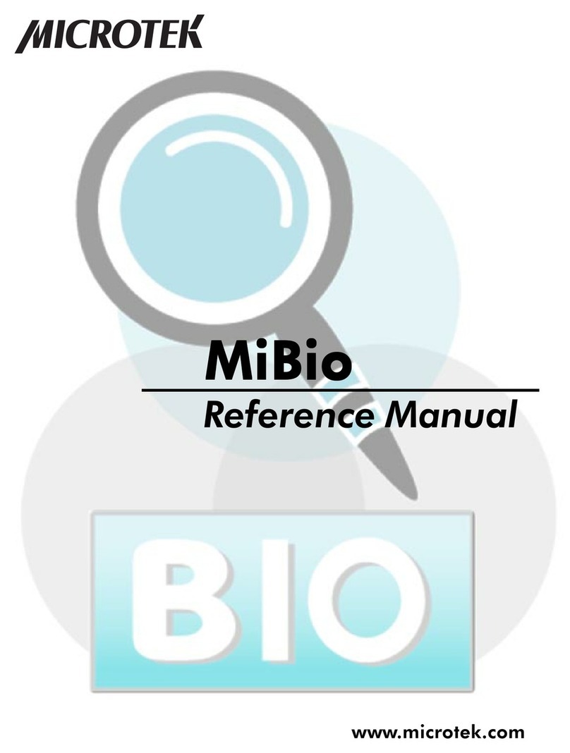 Microtek MiBio User manual