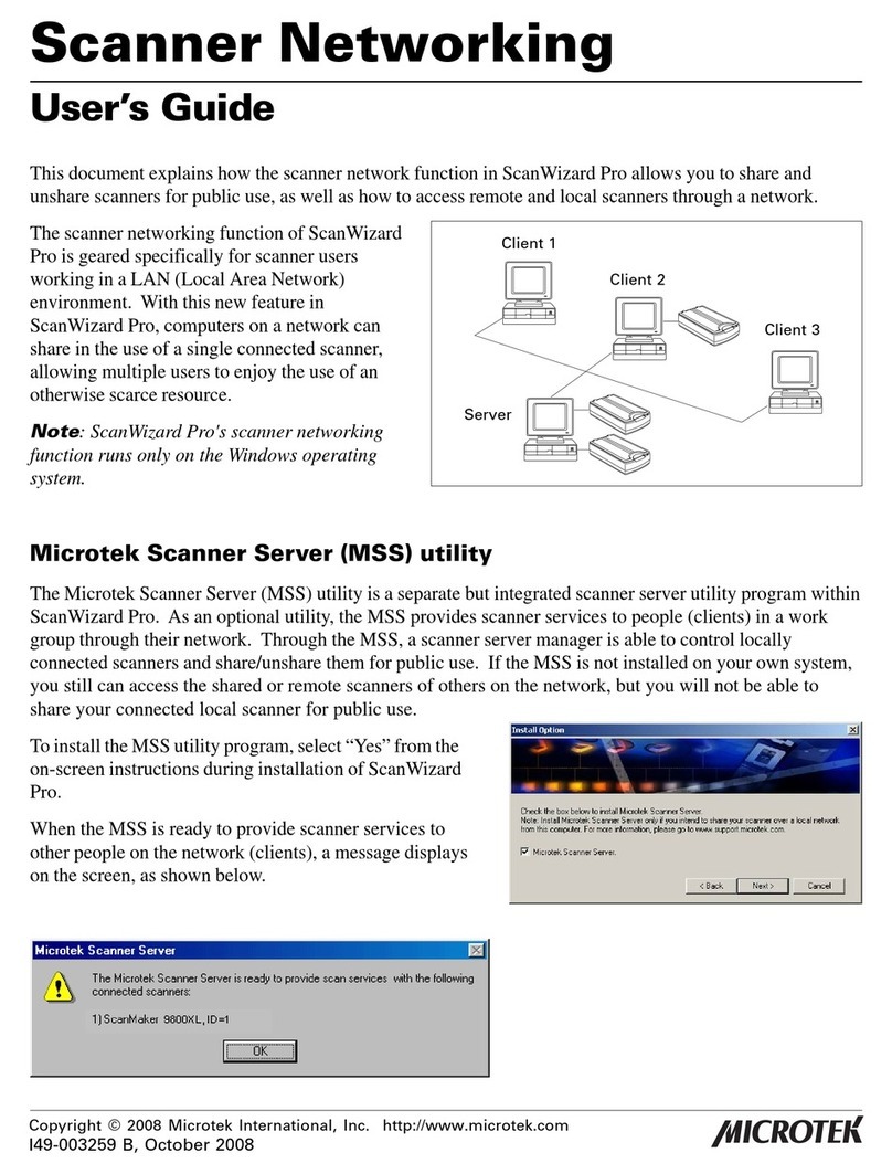 Microtek ScanWizard Pro user guide