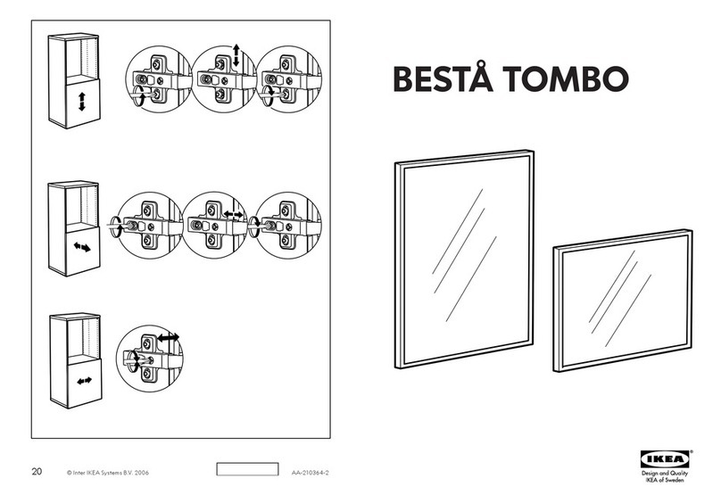 IKEA BESTA TOMBO GLASS DOOR 23 5/8X15" ALUM instructions IKEA BESTA TOMBO GLASS DOOR 23 5/8X15" ALUM instructions