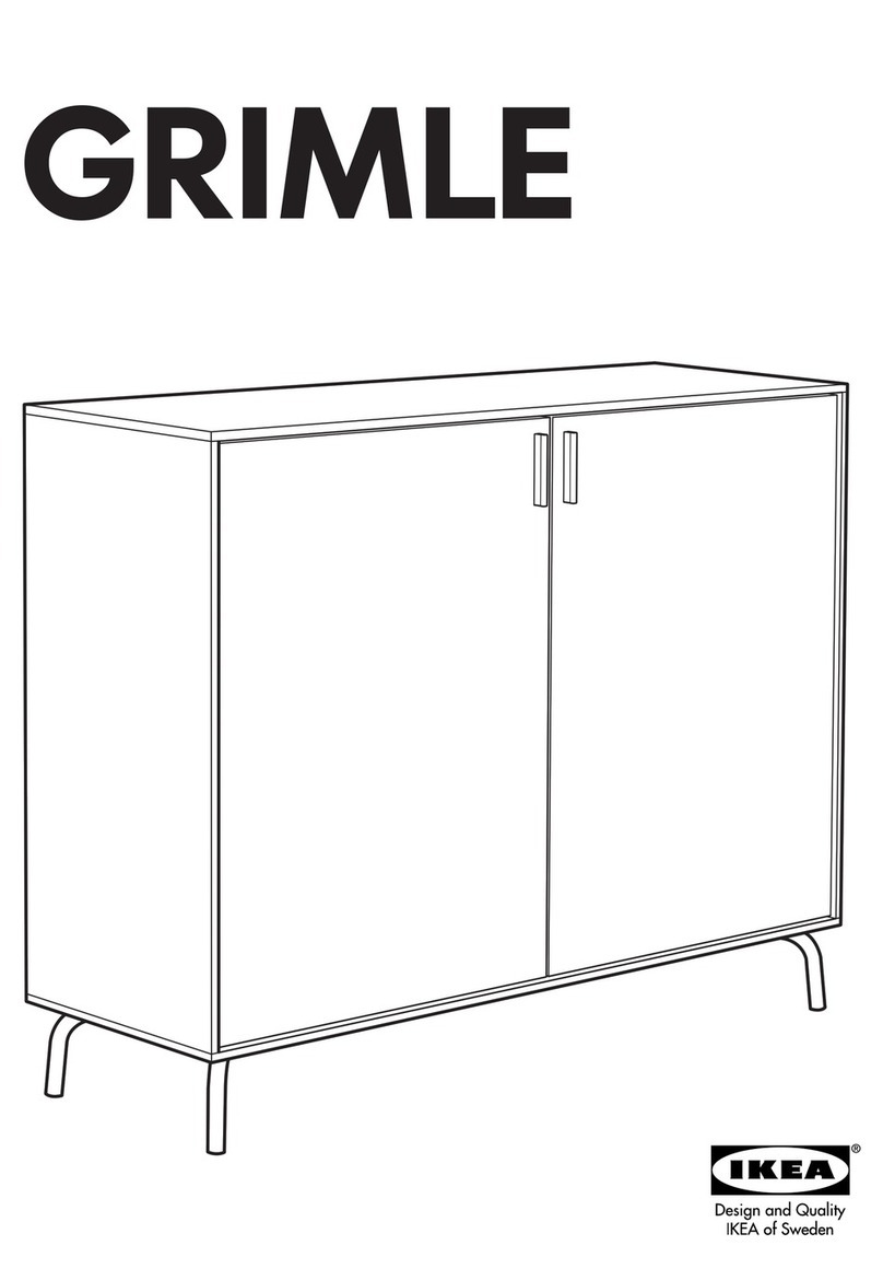 IKEA GRIMLE BUFFET instructions