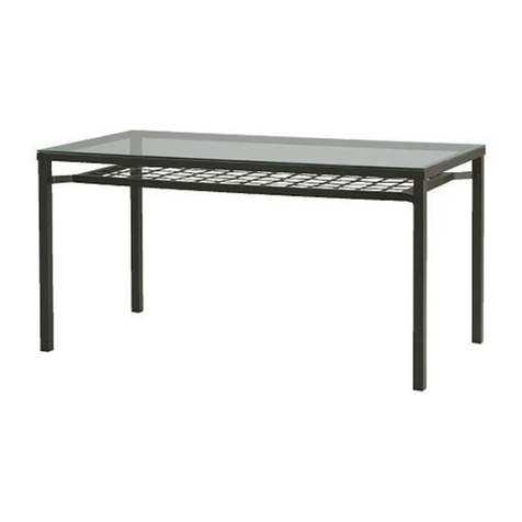 IKEA GRANAS TABLE User manual