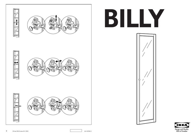 IKEA BILLY instructions