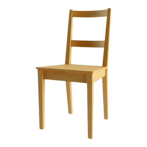 IKEA BERTIL CHAIR User manual