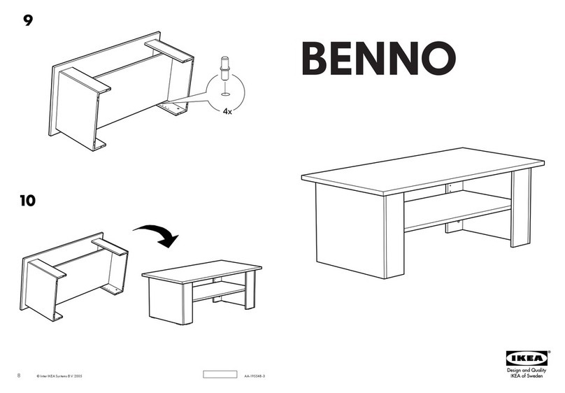 IKEA BENNO User manual