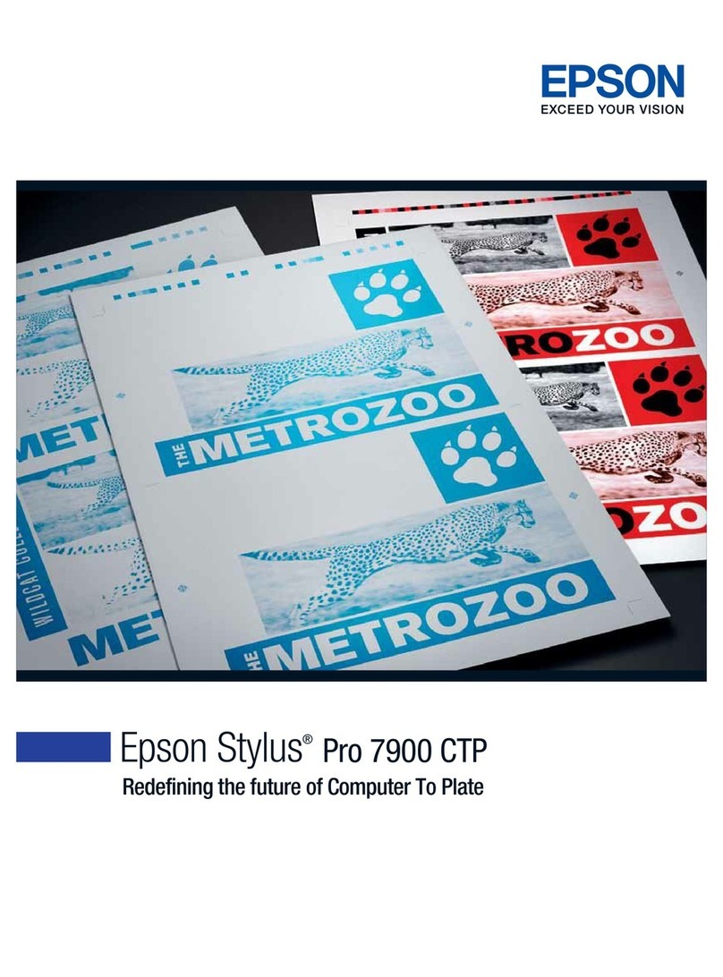 Epson Stylus Pro 7900 CTP User manual