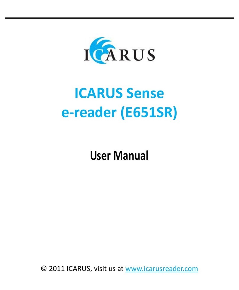 Icarus Sense E651SR User manual