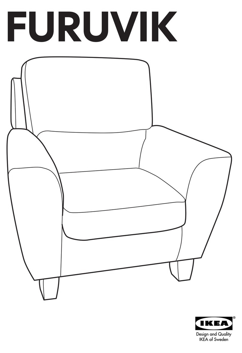 IKEA FURUVIK RECLINER instructions