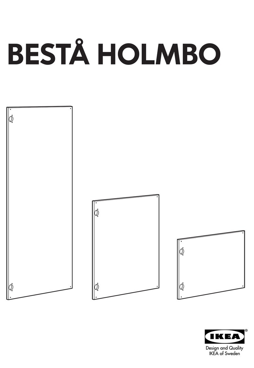 IKEA BESTÅ HOLMBO DOOR 23 5/8X15" User manual