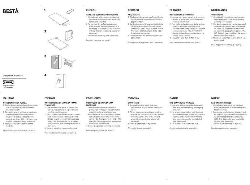 IKEA BESTA User manual