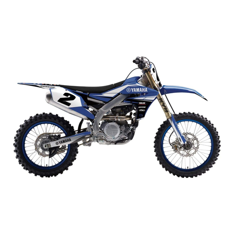 Yamaha WR450F(W) Owner's service manual