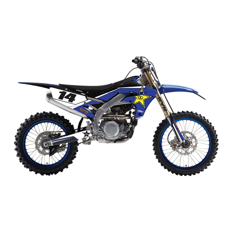 Yamaha YZ250F(V) Owner's service manual