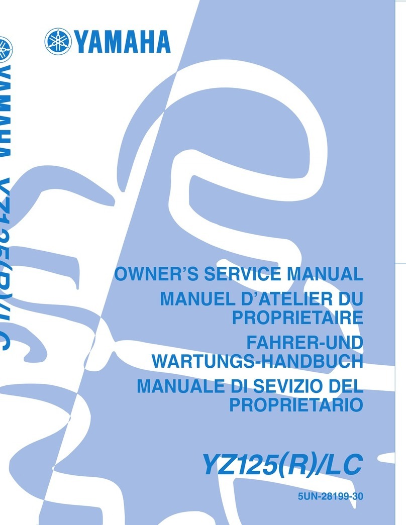 Yamaha YZ125(R)/LC Application guide