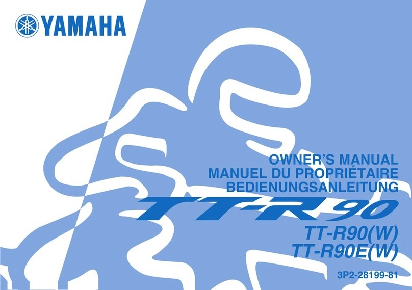 Yamaha TT-R90(W) User manual