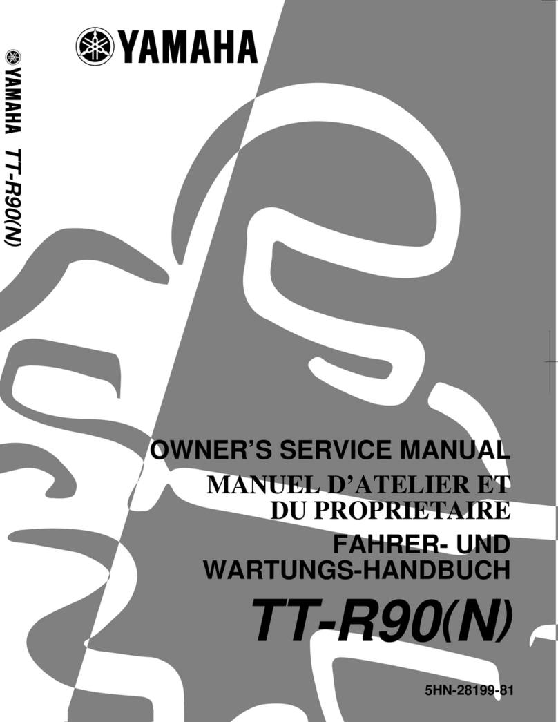 Yamaha TT-R90(N) Application guide