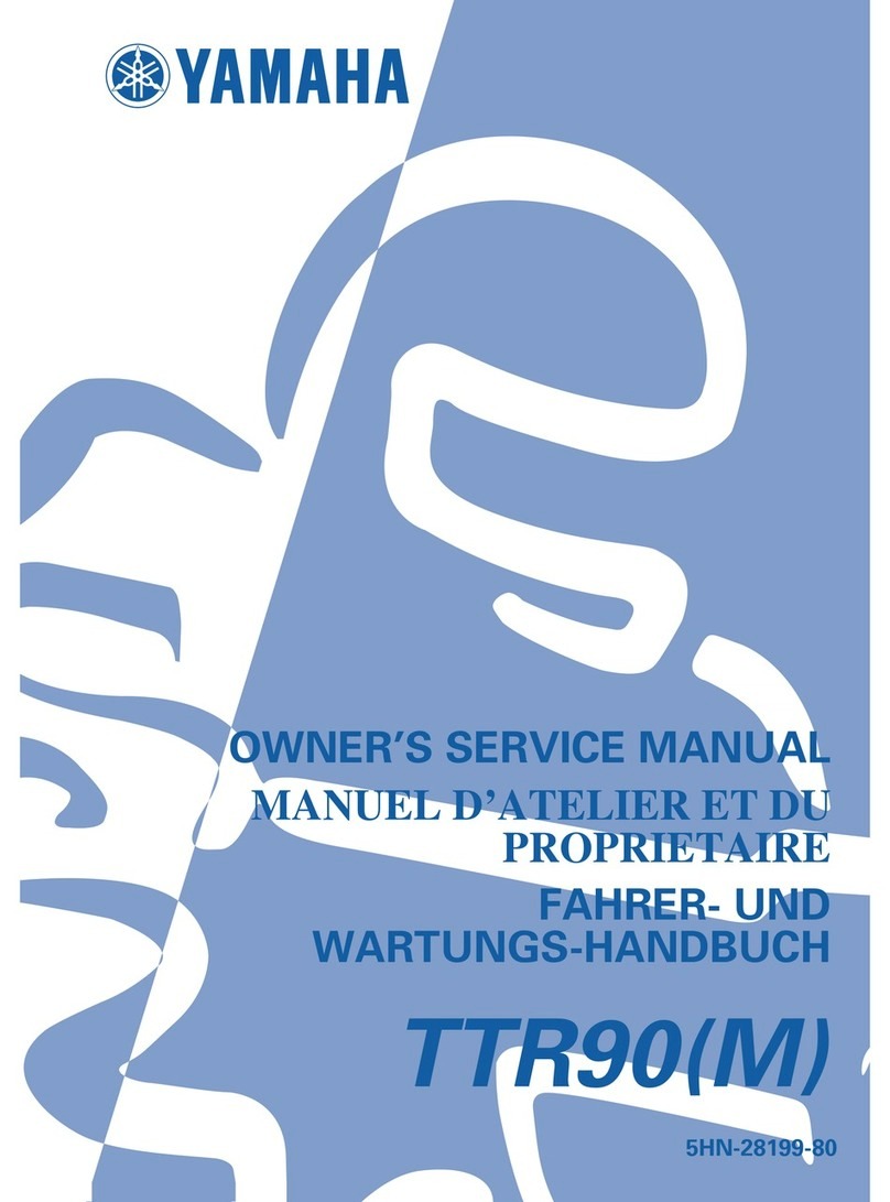 Yamaha TTR90(M) Owner's service manual