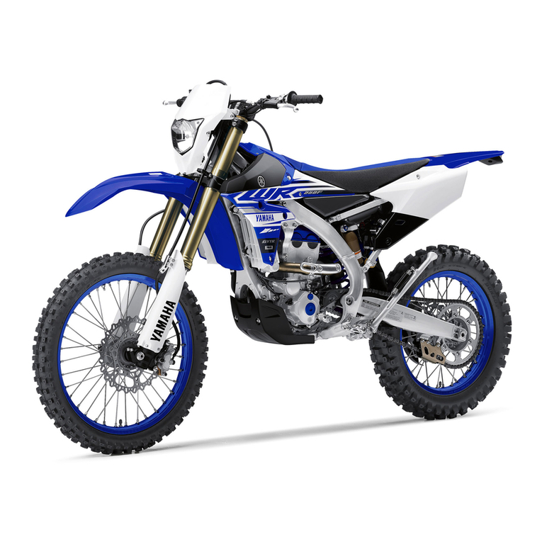 Yamaha WR250F(S) Owner's service manual