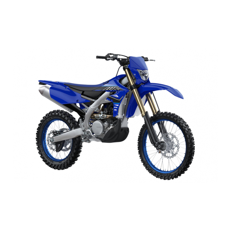 Yamaha WR250F(T) Owner's service manual