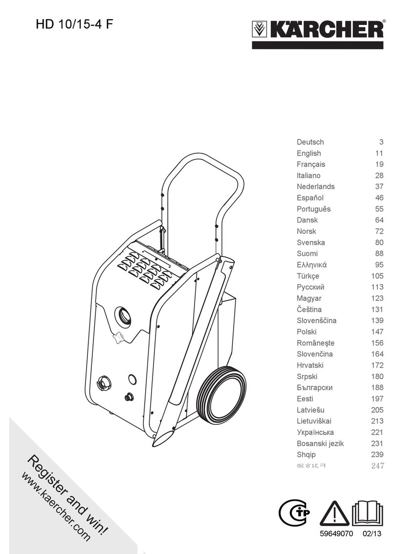 Kärcher HD 10/15-4 F User manual
