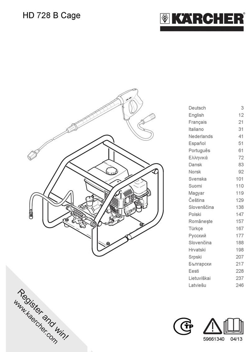 Kärcher HD 728 B Cage manual&nbsp;