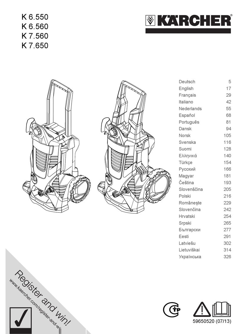 Kärcher K 6.550 manual&nbsp;