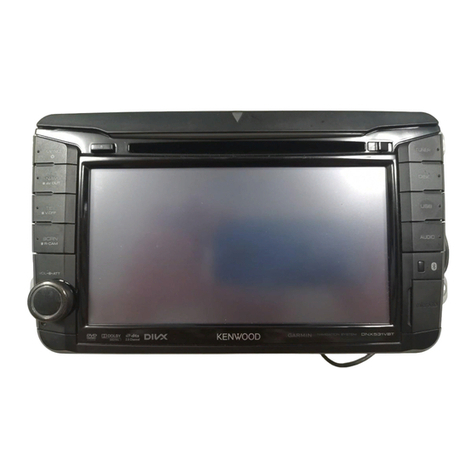Kenwood DNX531VBT User manual