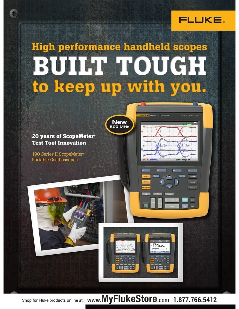Fluke 190-102/AM/S datasheet