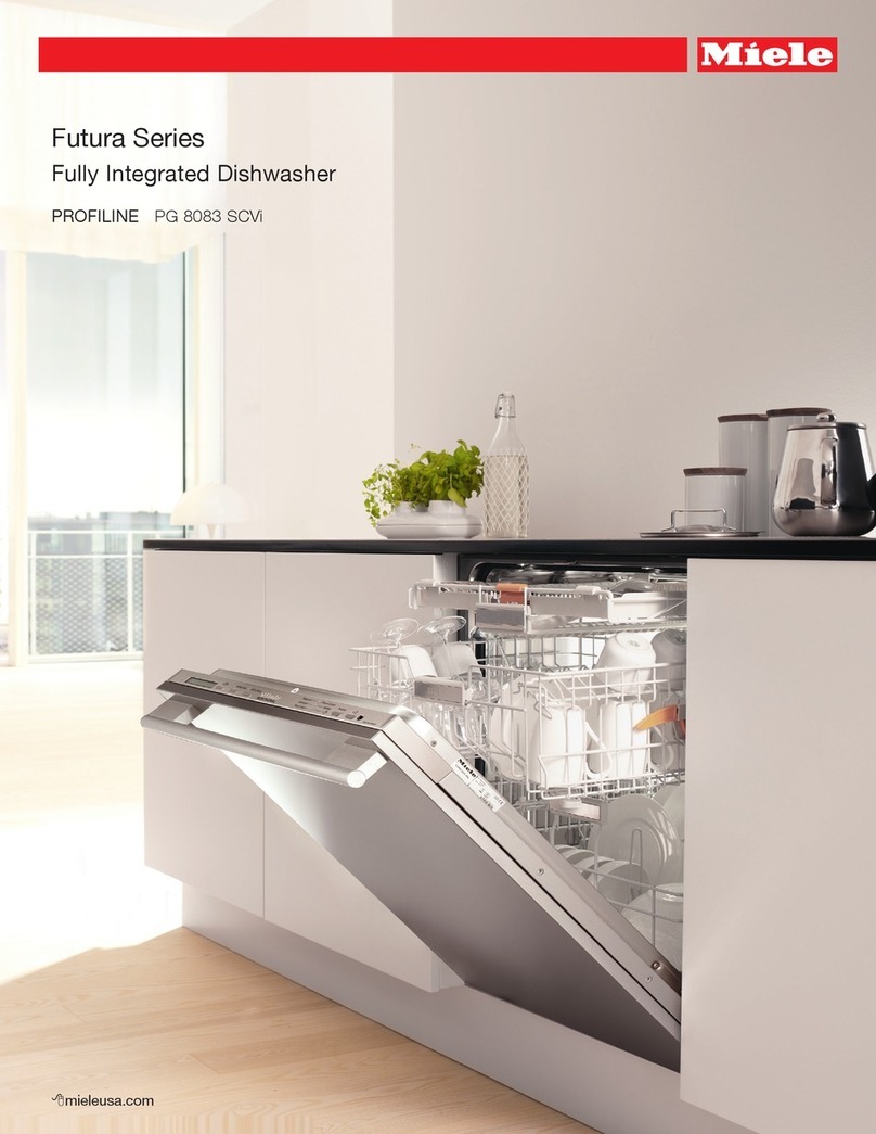 Miele ProfiLine PG 8083 manual