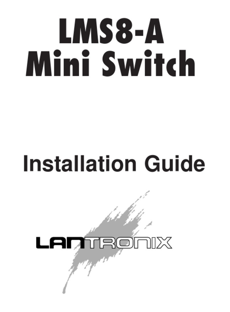 Lantronix LMS8-A User manual