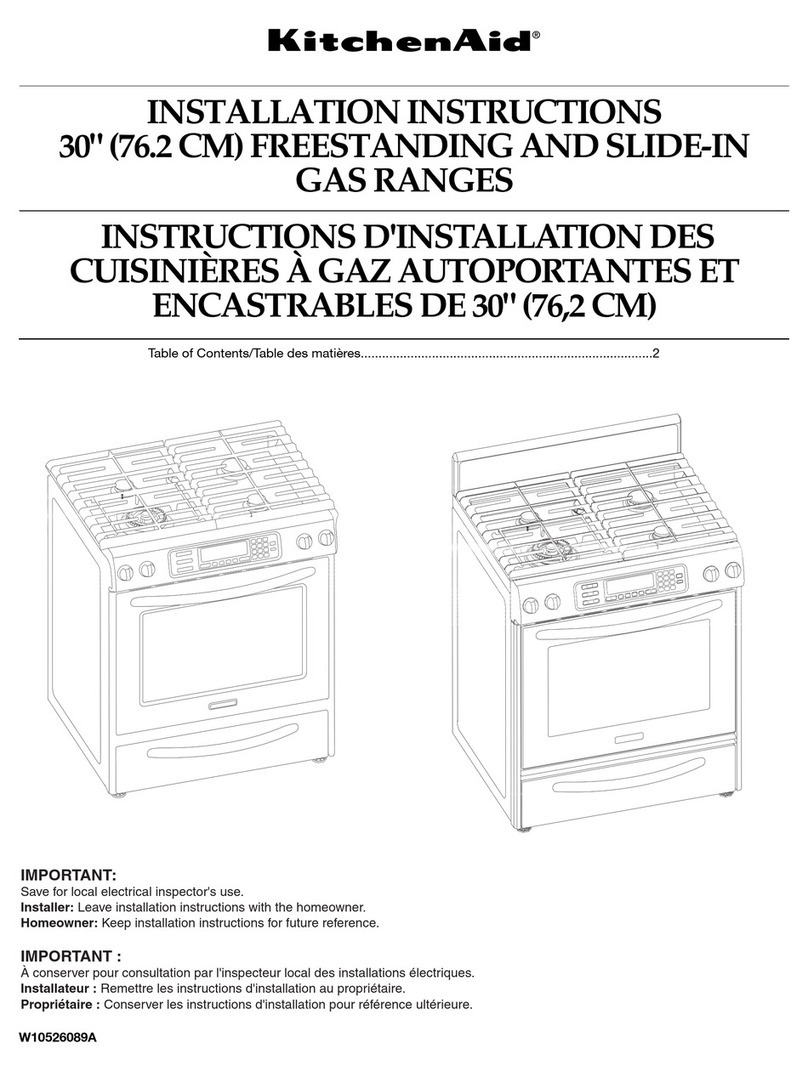 KitchenAid W10526089A User manual