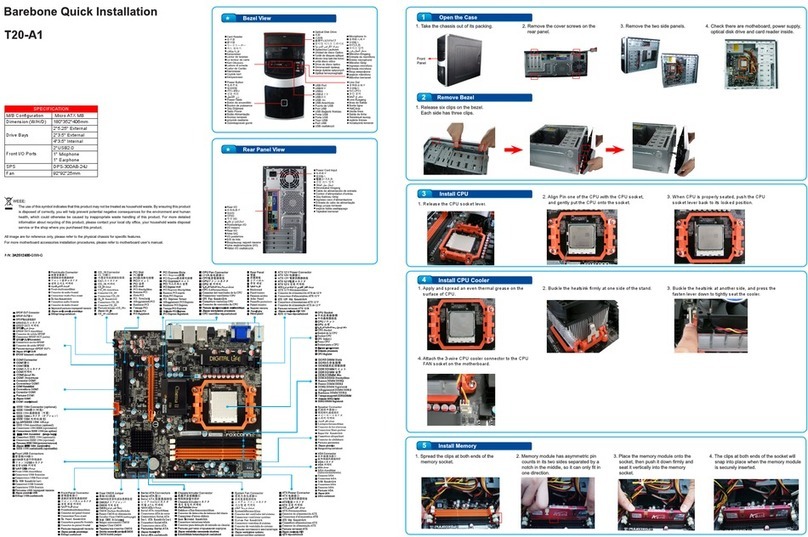 Foxconn T20-A1 User manual