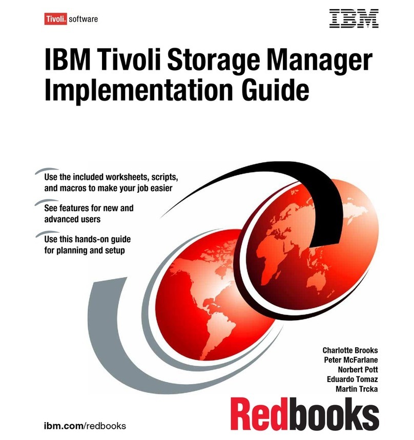 IBM E16RMLL-I - Tivoli Storage Manager User manual IBM E16RMLL-I - Tivoli Storage Manager User manual