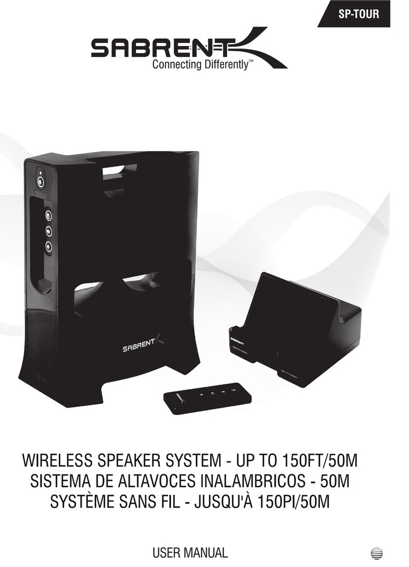 Sabrent SP-TOUR User manual