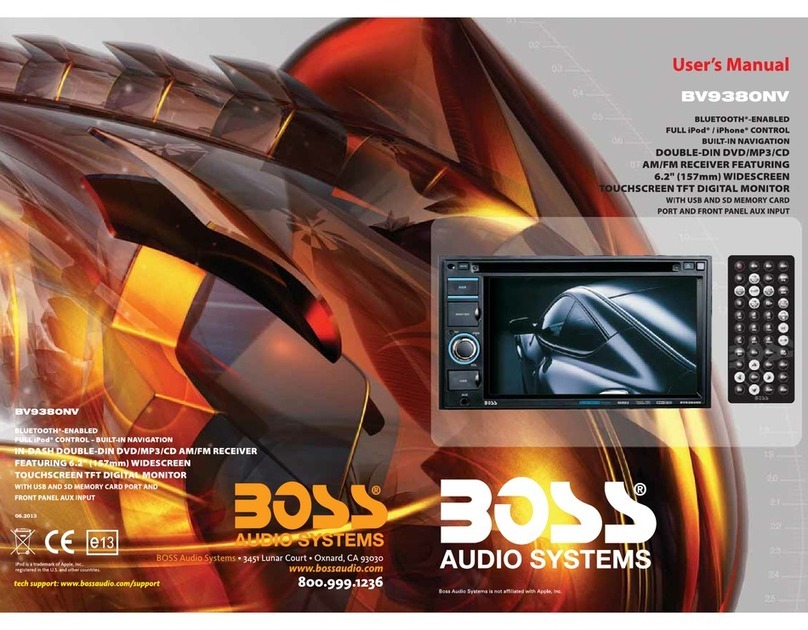 Boss Audio Systems BV9380NV user manual