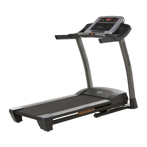NordicTrack A2550 Pro Treadmill User manual