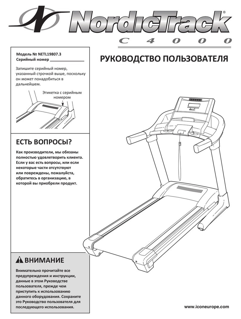 NordicTrack C4000 Treadmill 