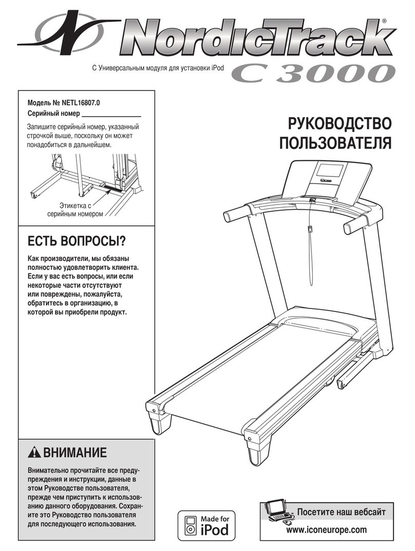 NordicTrack C3000 Treadmill 