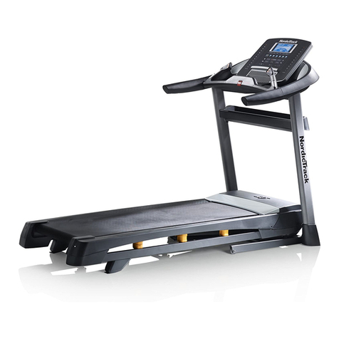 NordicTrack C 950 Pro Treadmill User manual