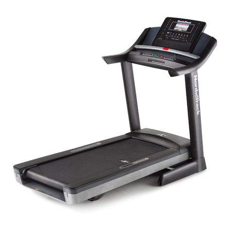 NordicTrack C 1750 Pro Treadmill User manual